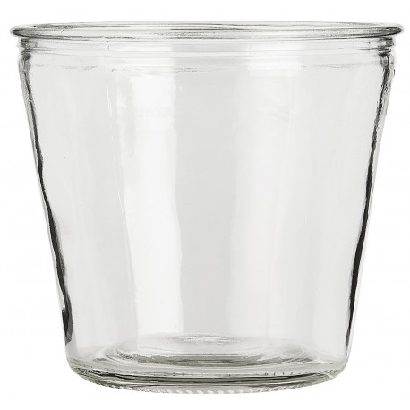 Cache-pot verre conique IB Laursen