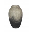 muubs story vase design contemporain terre cuite degrade gris