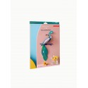 studio roof fiji paradise bird oiseau carton decoration murale