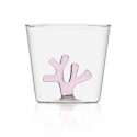 verre borosilicate italien motif corail ichendorf coral reef rose