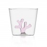 verre borosilicate italien motif corail ichendorf coral reef rose