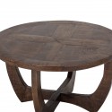 Table basse ronde bois manguier Bloomingville Jassy