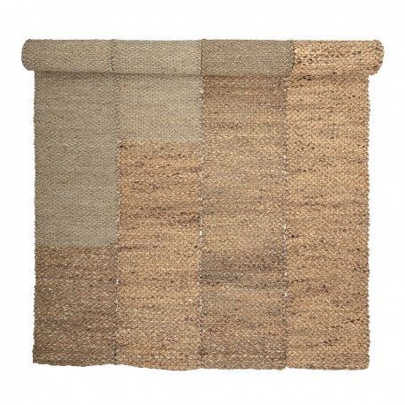 Grand tapis patchwork naturel Bloomingville