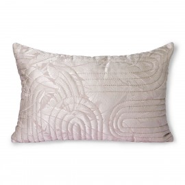 Coussin rectangulaire chic HK Living rose