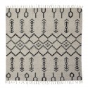 house doctor arte tapis style berbere beige motif ethnique 180 x 180