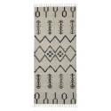 house doctor arte tapis de couloir style berbere beige motif ethnique