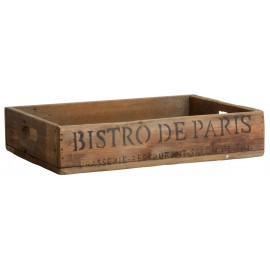 Rustikales Küchentablett aus Holz IB Laursen Bistro de Paris