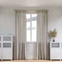 umbra tringle a rideaux chic metal dore laiton embout boule verre