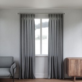 umbra tringle a rideaux chic extensible argent boule verre
