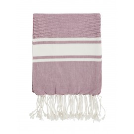 Fouta-Handtuch Madam Stoltz rosa