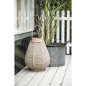 ib laursen lanterne toile de jute bois clair naturel