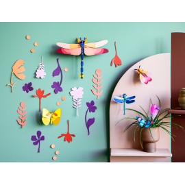 Décoration murale insectes carton Studio Roof Mur de curiosités