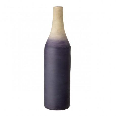 bloomingville grand vase de sol terre cuite violet serok