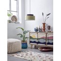 Tapis laine multicolore franges Bloomingville Ibne