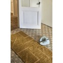 Tapis long coton recyclé HK Living jaune