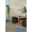 Grand tapis rond chanvre naturel HK Living