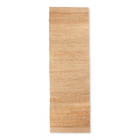 hk living tapis de couloir chanvre naturel 60 x 200 cm