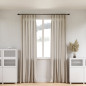 umbra blok tringle a rideaux extensible simple metal gris embout bois umbra blok tringle a rideaux extensible simple metal gris embout bois