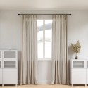 tringle a rideaux extensible simple chic metal gris bois umbra blok