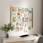 pele mele photos mural bois rustique umbra hangit pele mele photos mural bois rustique umbra hangit