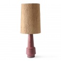 hk living pied de lampe style retro gres violet prune