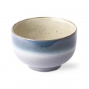 hk living bol style vintage 70 s ceramique bleu degrade