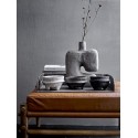 bloomingville vase design en papier mache gris