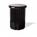 tabouret bout de canape roman pols potten laque noir