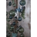 ib laursen etoile decoration de sapin en tissu velours gris