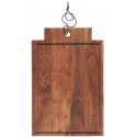 ib laursen grande planche a decouper bois acacia avec rigole rebord