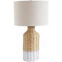 Lampe de table bambou tressé Bloomingville Sannemarie