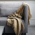 house doctor plaid chic kolonia coton marron terra