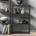 house doctor etagere a poser metal noir 4 tablettes black model b