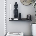 house doctor petite etagere murale metal noir industriel boti