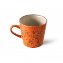 hk living mug ceramique orange magma