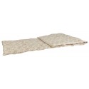 matelas fin pour banquette coton imprime rose pastel fleuri ib laursen