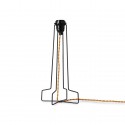 hk living pied de lampe metal filaire fil de fer