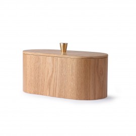 Boite de rangement en bois HK Living