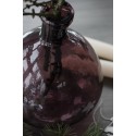 grand vase dame jeanne verre mauve colore teinte ib laursen