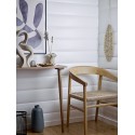 bloomingville sculpture gres ton naturel beige forme de coeur berhan