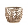 madam stoltz panier tresse bambou cache pot decoratif
