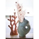 madam stoltz sculpture corail decoratif en gres