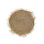 madam stoltz tapis rond seagrass herbier naturel franges
