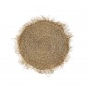 madam stoltz tapis rond seagrass herbier naturel franges