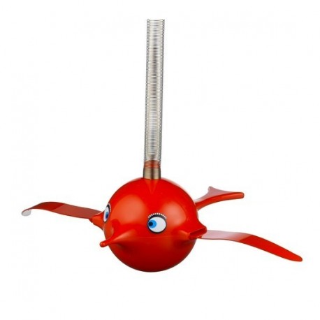 Mobile enfant rigolo hoptimist birdie rouge