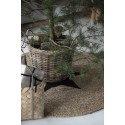 Tapis rond jute naturel étoile IB Laursen