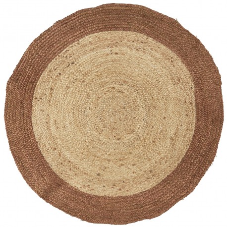 Tapis rond jute IB Laursen