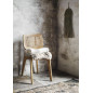 Tapis coton broderie jute Madam Stoltz