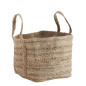 madams stoltz panier large jute naturel tresse