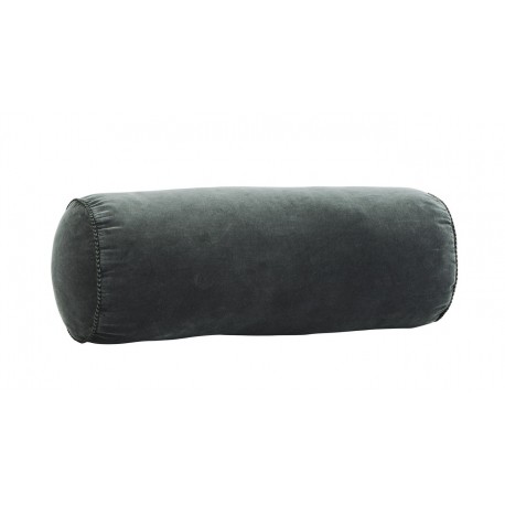 Coussin traversin salon velours Madam Stoltz  vert